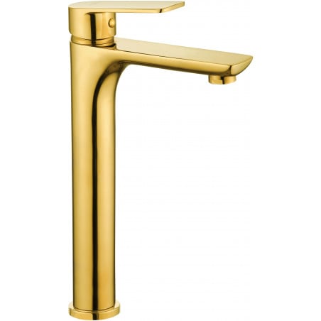 Mexen Alfa aukštas praustuvo maišytuvas, auksinis - 745710-50