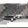 Mexen Velar dušo sienelė su stumdomomis durimis Walk-in 75 x 200 cm, matinis 8 mm, chromas - 871-075-000-33-01