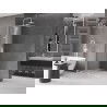 Mexen Velar dušo siena su judančia sistema Walk-in 85 x 200 cm, matinė 8 mm, balta - 871-085-000-33-20