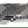 Mexen Velar dušo siena stumdomas Walk-in 140 x 200 cm, matinė 8 mm, balta - 871-140-000-33-20