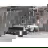 Mexen Velar dušo pertvara stumdomam Walk-in, 150 x 200 cm, matinė 8 mm, balta - 871-150-000-33-20