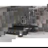 Mexen Velar prapūstamo Walk-in dušo sienelė 85 x 200 cm, matinė 8 mm, auksinė - 871-085-000-33-50