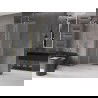 Mexen Velar pritraukia vonios kambario pertvara Walk-in 80 x 200 cm, matinė 8 mm, švelni auksinė - 871-080-000-33-55