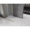 Mexen Velar stumdomas Walk-in dušo wall 85 x 200 cm, matiniai 8 mm, matiniai auksiniai - 871-085-000-33-55