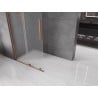 Mexen Velar stumdomoji dušo siena Walk-in 75 x 200 cm, matinė 8 mm, rožinė auksas - 871-075-000-33-60