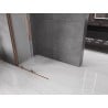 Mexen Velar stumdomos dušų sienos Walk-in 100 x 200 cm, matiniai 8 mm, rožinė auksas - 871-100-000-33-60