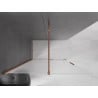 Mexen Velar stumdoma dušo sienelė Walk-in 150 x 200 cm, matinė 8 mm, rožinis auksas - 871-150-000-33-60