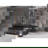 Mexen Velar prūdinė užtvara Walk-in 70 x 200 cm, matinio stiklo 8 mm, šlifuota varinė - 871-070-000-33-65