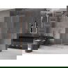 Mexen Velar dušo siena stumdomas Walk-in 75 x 200 cm, matinė 8 mm, šlifuotas varis - 871-075-000-33-65