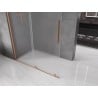 Mexen Velar dušo siena stumdomas Walk-in 150 x 200 cm, matinė 8 mm, šlifuota varis - 871-150-000-33-65