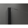 Mexen Velar dušo sienelė stumdomė Walk-in 75 x 200 cm, grafitas 8 mm, juoda - 871-075-000-43-70