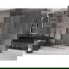Mexen Velar stumdomas dušo sienelė Walk-in 100 x 200 cm, matinės 8 mm, gun gray šluostytas - 871-100-000-33-66