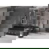 Mexen Velar stumdomas dušo sienelė Walk-in 100 x 200 cm, matinės 8 mm, gun gray šluostytas - 871-100-000-33-66