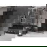 Mexen Velar prausimosi sienelė stumdomą Walk-in 100 x 200 cm, grafito 8 mm, gun metal - 871-100-000-43-95