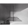 Mexen Velar stumdomoji dušo siena Walk-in 110 x 200 cm, grafitas 8 mm, gun metal - 871-110-000-43-95