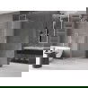 Mexen Velar dušo sienelė su stumdomomis durimis Walk-in 130 x 200 cm, matinė 8 mm, šlifuotas nikelis - 871-130-000-33-97