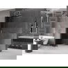 Mexen Velar Walk-in dušo siena 70 x 200 cm, grafitas 8 mm, šlifuotas nikelis - 871-070-000-43-97