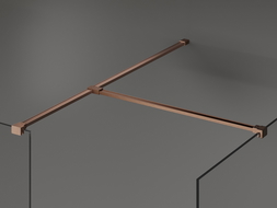 Mexen T sujungiklis sieniniams laikikliams, šepečiu valyta varis - 800-09-65