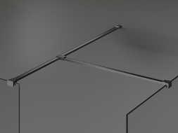 Mexen T sujungtis sieniniams laikikliams, pistoletinis metalas - 800-09-95