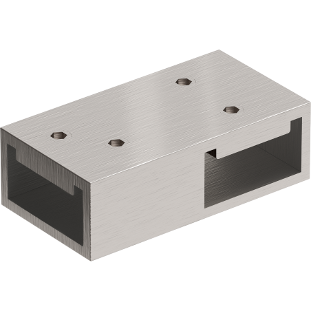 Mexen T jungtis sieniniams laikikliams, šlifuotas nikelis - 800-09-97