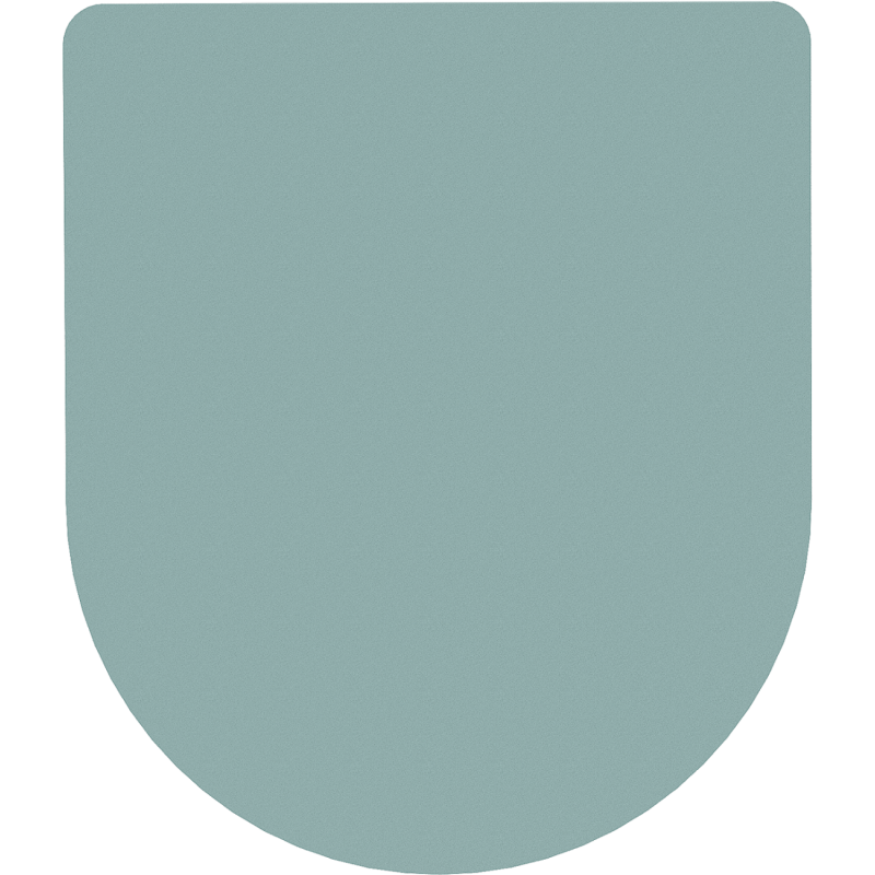 Mexen lėtai nusileidžiantis slim dangtis, duroplast, šviesiai žalia matinė - 39740048