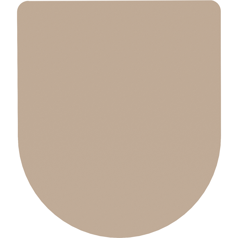 Mexen lėtai nusileidžiantis dangtis, slim, duroplast, matinė cappuccino - 39740064