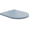 Mexen lėtai nusileidžianti plona dangtis, duroplastikas, pilkai mėlynas matinis - 39740069