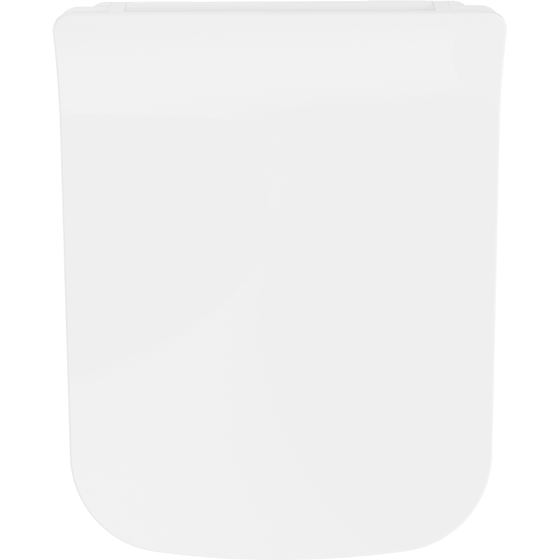 Mexen lėtai nusileidžianti sėdynė slim, duroplastikas, baltas blizgesys - 39240000