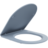 Mexen lėtai nusileidžianti plona dangtis, duroplastikas, pilkai mėlynas matinis - 39740069