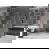 Mexen Velar L Duo slankioji dušo kabina 100 x 90 cm, permatoma, chromuota - 871-100-090-02-03-01