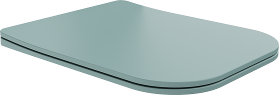 Mexen Teo lėtai nusileidžiantis Slim dangtis, duroplastikas, šviesiai žalias matinis - 39840048