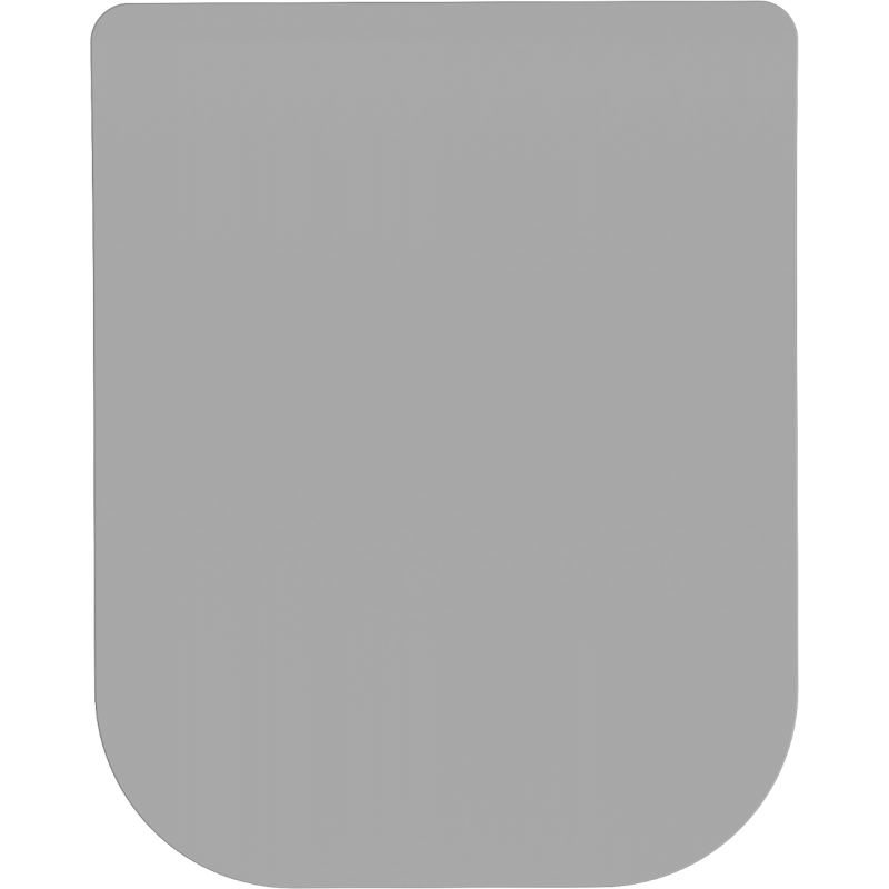 Mexen Teo lėtai nusileidžianti slim, duroplastinė, šviesiai pilka matinė - 39840061