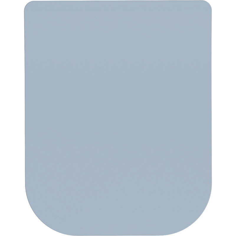 Mexen Teo lėtai nusileidžianti slim sėdynė, duroplastikas, pilka-mėlyna matinė - 39840069