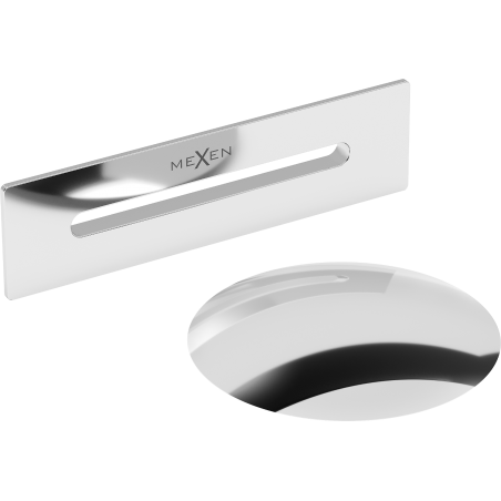 Mexen Uni vonios perpildymo vožtuvas laisvai stovinčiai voniai, chromas - 5100-01