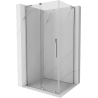 Mexen Velar L slanki dušo kabina 100 x 85 cm, permatomas, chromas - 871-100-085-03-01