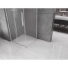 Mexen Velar L stumdoma dušo kabina 90 x 90 cm, matinė, chromas - 871-090-090-33-01