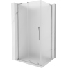 Mexen Velar L stumdoma dušo kabina 110 x 70 cm, matinė, chromas - 871-110-070-33-01