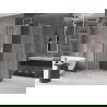 Mexen Velar L stumdomasis dušo kabina 110 x 70 cm, matinė, chromas - 871-110-070-33-01