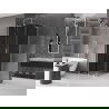 Mexen Velar L stumdomos dušo kabinos 100 x 100 cm, grafitas, chromas - 871-100-100-43-01