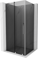 Mexen Velar L stumdomasis dušo kabina 100 x 85 cm, grafitas, chromas - 871-100-085-43-01