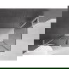Mexen Velar L pastatoma dušo kabina 100 x 70 cm, grafitas, chromas - 871-100-070-43-01