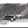 Mexen Velar L stumdomos dušo kabinos 120 x 120 cm, permatoma, balta - 871-120-120-03-20