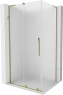 Mexen Velar L stumdomas dušo kabinas 120 x 80 cm, matinė, auksinė - 871-120-080-33-50