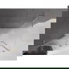 Mexen Velar L stumdomas dušo kabinas 120 x 90 cm, šerkšnas, auksinė - 871-120-090-33-50