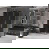 Mexen Velar L stumdomas dušo kabinas 110 x 80 cm, grafitas, auksinė - 871-110-080-43-50