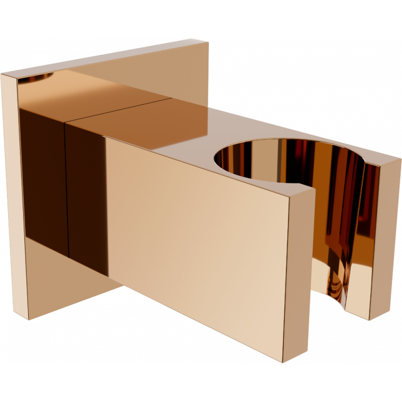Mexen Cube dušo laikiklis, rožinis auksas - 79350-60