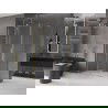 Mexen Velar L slankiojanti dušo kabina 120 x 80 cm, skaidri, matinio aukso - 871-120-080-03-55