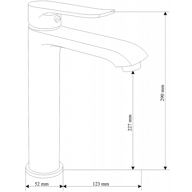 Mexen Pecos DS75 vonios komplektas, juodas - 72713DS75-70