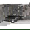 Mexen Velar L slankiojamos durys 110 x 85 cm, matinės, šlifuotas auksas - 871-110-085-33-55