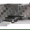Mexen Velar L slankiojamos durys 110 x 85 cm, matinės, šlifuotas auksas - 871-110-085-33-55